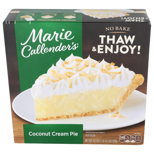 Marie Callender's Coconut Cream Pie - 30.3 Ounce