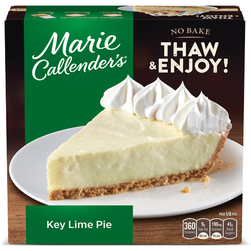 Marie Callender's Key Lime Pie, Thaw & Serve Frozen Dessert - 30.4 Ounce Image 1 of 5