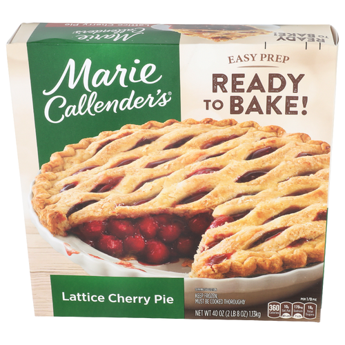 Marie Callender's Lattice Cherry Pie - 40 Ounce