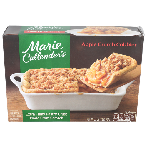 Marie Callender's Apple Crumb Cobbler Extra Flaky Pastry Crust - 32 Ounce