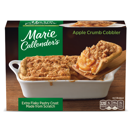 Marie Callender's Apple Crumb Cobbler, Frozen Dessert Pie - 32 Ounce Image 1 of 5