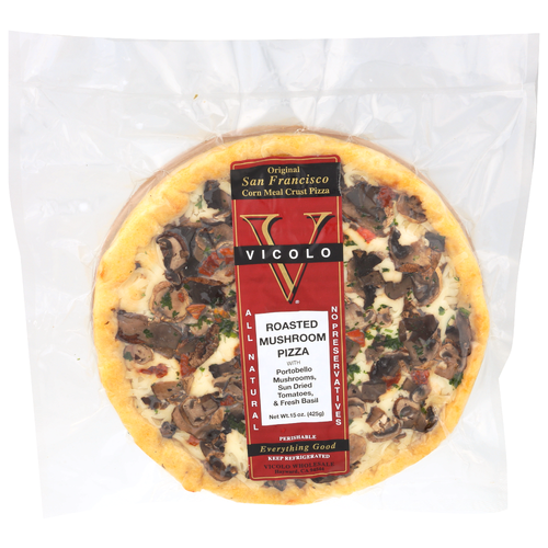 Vicolo Pizza Roasted Mushroom - 15 Ounce