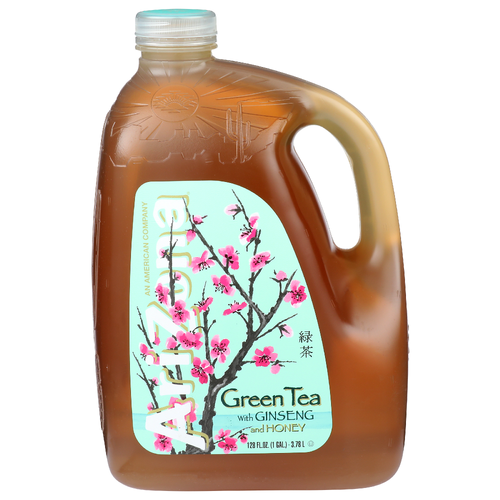 Arizona With Ginseng And Honey Green Tea - 128 Fluid Ounce