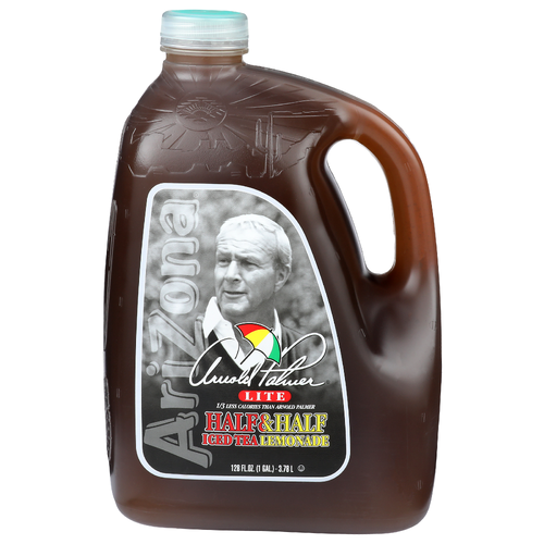 Arizona Arnold Palmer Iced Tea Lemonade Half and Half Lite - 128 Fluid Ounce