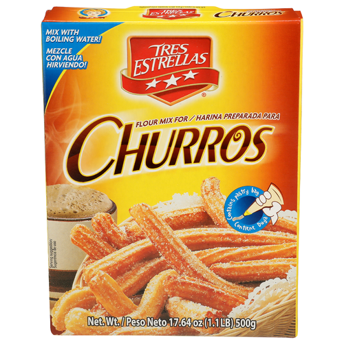 Tres Estrellas Flour Mix For Churros - 17.64 Ounce Image 1 of 4