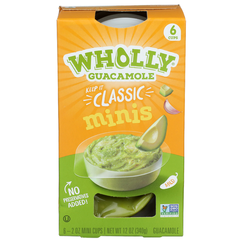 Wholly Guacamole Mild Mini's Classic - 12 Ounce