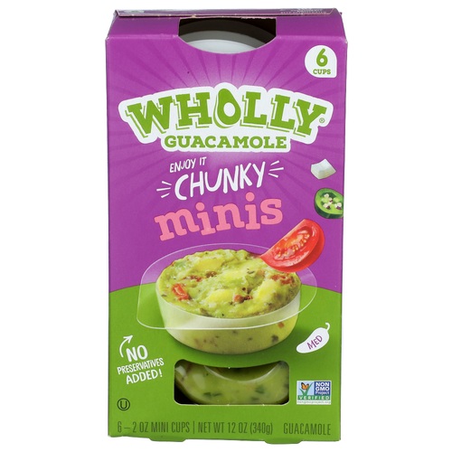 Wholly Guacamole Medium Mini's Classic - 12 Ounce
