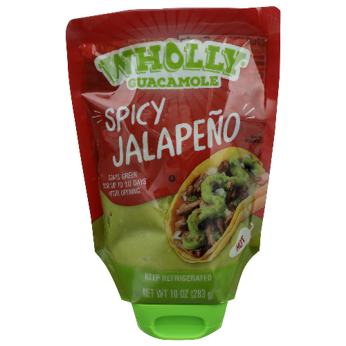 Wholly Guacamole Spicy Jalapen - 10 Ounce Image 1 of 4