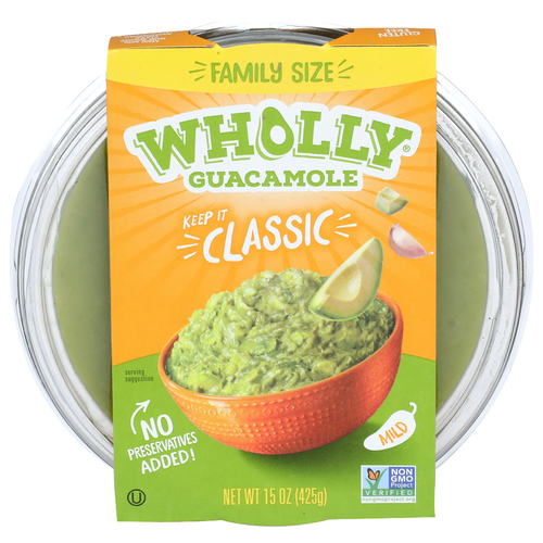Wholly Guacamole Mild Classic - 15 Ounce