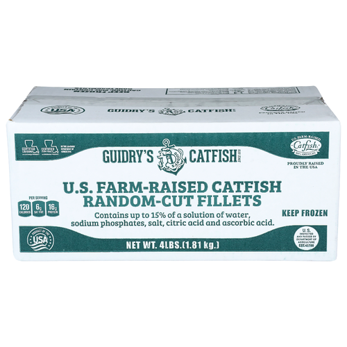 Guidry's Catfish Random-Cut Fillets U.s. Farm-Raised - 4 Pound