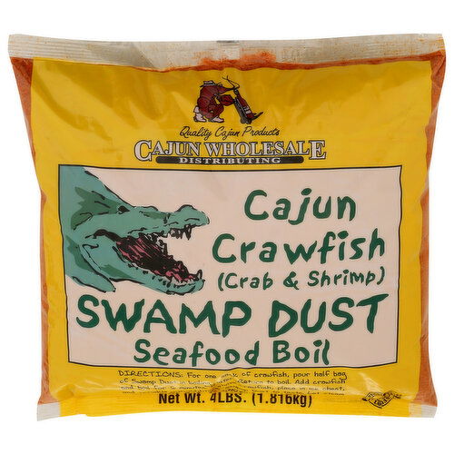 CAJUN WHOLESALE Swamp Dust Dry Boil - 4 Pound