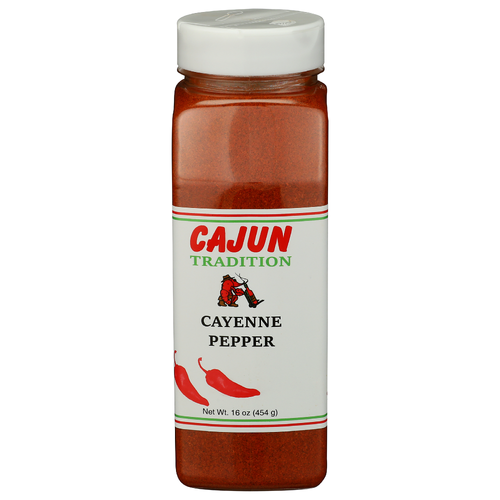 Cajun Wholesale Tradition Cayenne Pepper - 16 Ounce