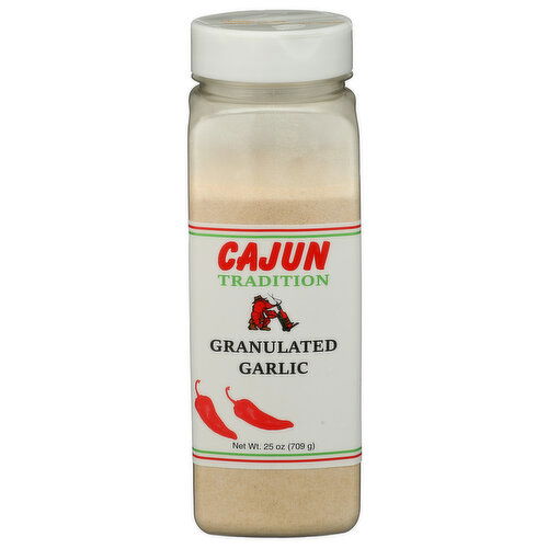 Cajun Wholesale Tradition Ground Garlic - 25 Ounce Image 1 of 2