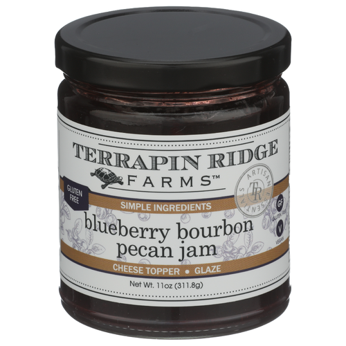Terrapin Ridge Farms Blueberry Bourbon Pecan Jam - 11 Ounce