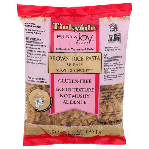 Tinkyada Brown Rice Pasta Pastajoy Ready - 16 Ounce