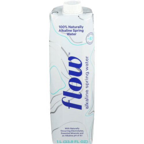 Flow Alkaline Spring Water - 1 Liter
