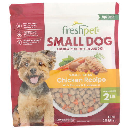 FRESHPET SELECT Food Dog Refrg Grn Fr - 2 Pound