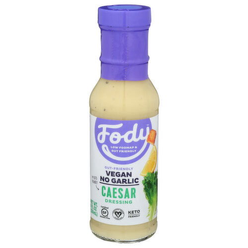 Fody Low Fodmap Caesar Salad Dressing - 8 Fluid Ounce