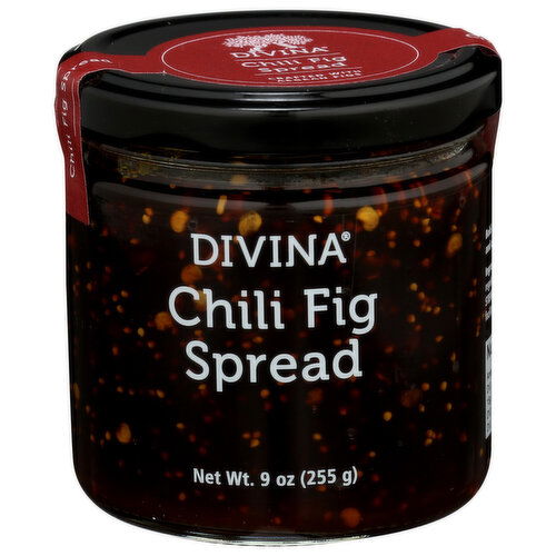 Divina Spread Chili Fig Fruit - 9 Ounce