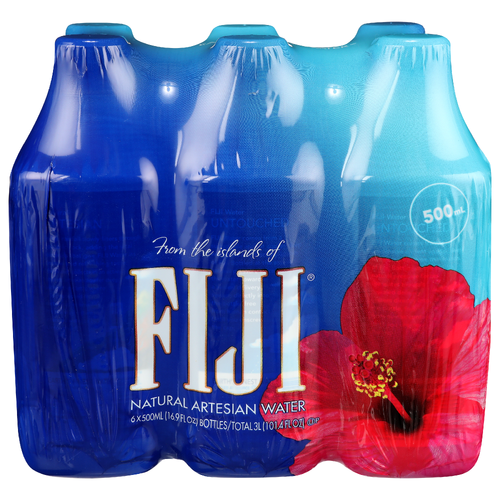 Fiji Water Multi Pack 46 - 16.9 Fluid Ounce - 6 Count