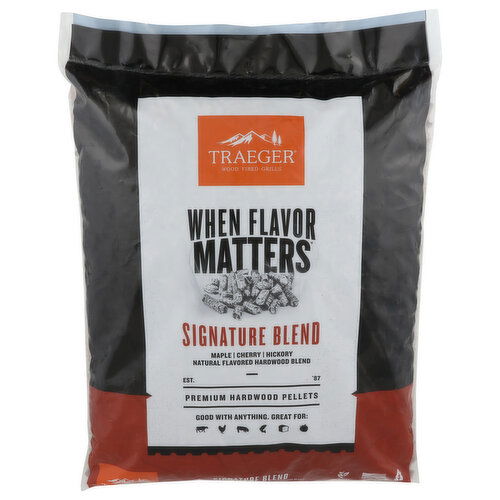 Traeger Signature Pellets - 18 Pound Image 1 of 2