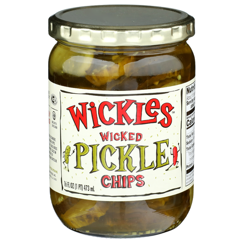 Wickles Wicked Pickle Chips - 16 Fluid Ounce