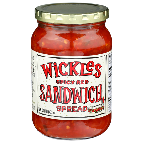 Wickles Spicy Red Sandwich Spread - 16 Fluid Ounce