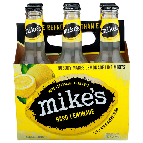Mike's Hard Lemonade Premium Malt Beverage - 11.2 Fluid Ounce - 6 Count
