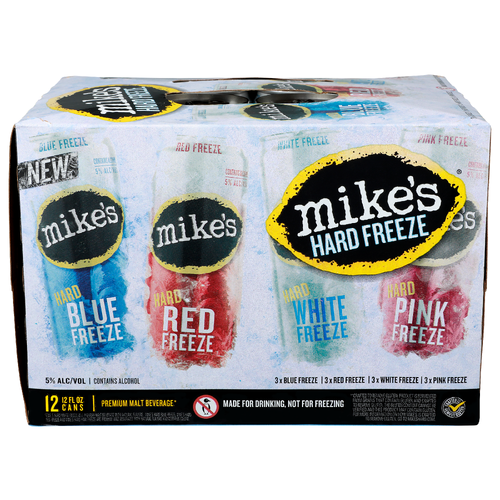 Mike's Hard Freeze Premium Malt Beverage - 12 Count Image 1 of 2