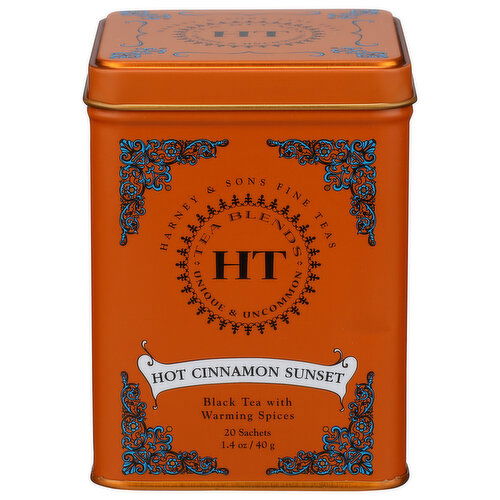 HARNEY & SONS Hot Cinnamon Sunset Sachets Ht - 0.07 Ounce - 20 Count