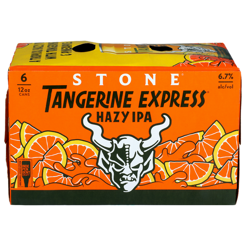 Stone Hazy Ipa Tangerine Express - 12 Ounce - 6 Count