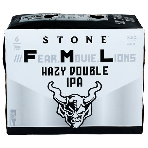 Stone Hazy Double Ipa - 16 Ounce - 6 Count