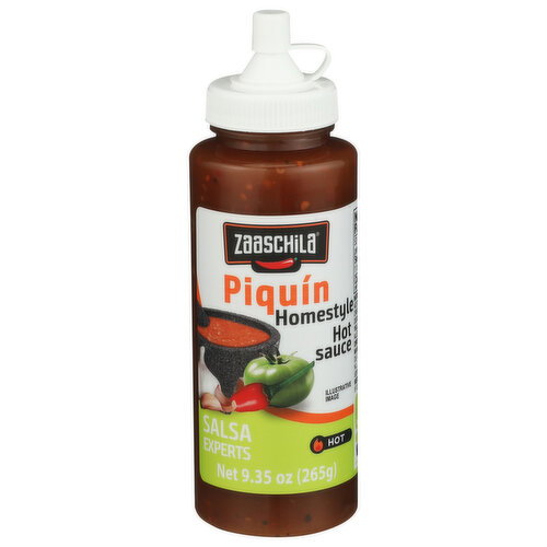 Zaaschila Piquin Homestyle Hot Salsa Experts - 9.35 Ounce Image 1 of 2