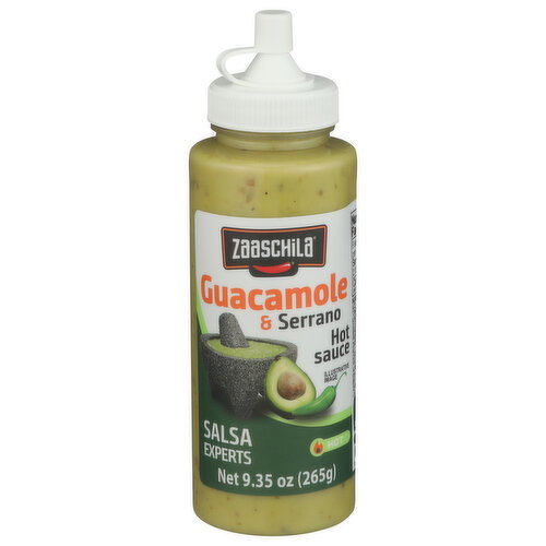 Zaaschila Guacamole & Serrano Hot Salsa Experts - 9.35 Ounce Image 1 of 2