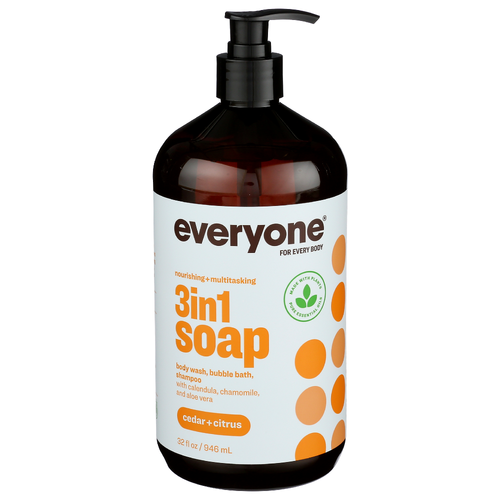 Everyone Cedar Citrus Soap - 32 Fluid Ounce