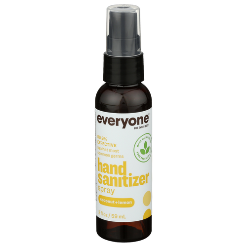 Everyone Coconut Lemon Hand Sanitizer Spray Coconut + Lemon - 2 Fluid Ounce