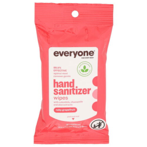 Everyone Ruby Grapefruit Wipes Sanitz Grpfrui - 15 Count Image 1 of 2