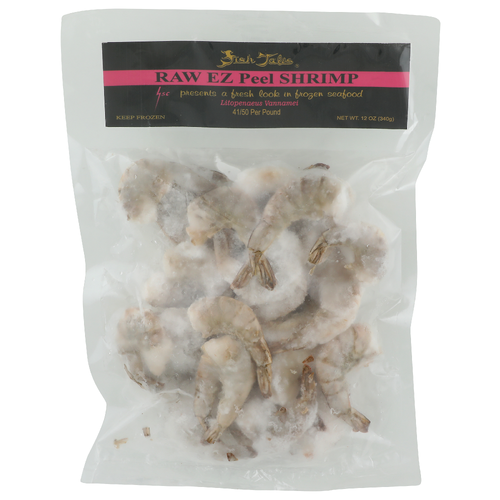 Fish Tales Raw EZ Peel Shrimp 41/50 - 12 Ounce Image 1 of 4