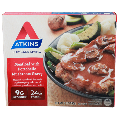 Atkins Meatloaf With Portobello Mushroom Gravy - 9 Ounce