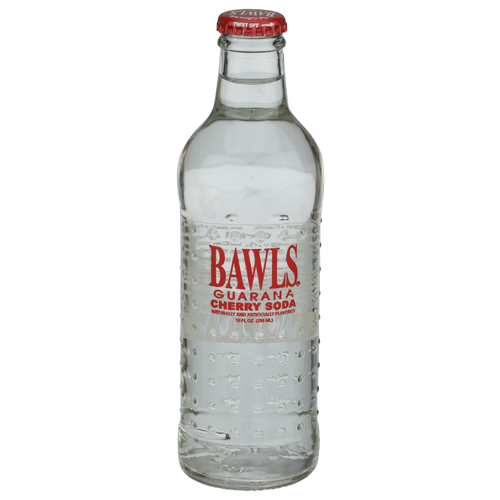 Bawls Fresh Cherry Sparkling Guarana Soda - 10 Fluid Ounce Image 1 of 4
