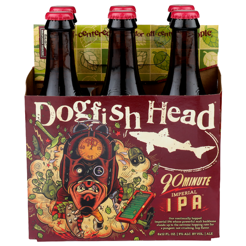 Dogfish Head Imperial Ipa - 12 Fluid Ounce - 6 Count