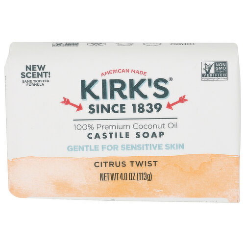 KIRK's Soap Bar Citrus Twist - 4 Ounce Image 1 of 3