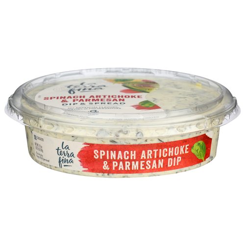 LA TERRA FINA Cream Cheese Based Spinach, Artichoke & Parmesan Dipspread - 10 Ounce