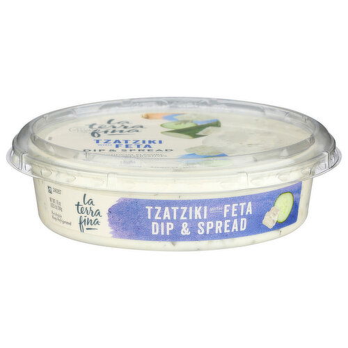 La Terra Fina Tzatziki With Feta Dip & Spread - 10 Ounce Image 1 of 4