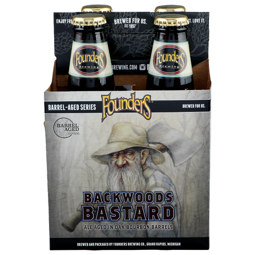 Founders Backwoods Bastard - 12 Fluid Ounce - 4 Count