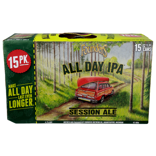 Founders Session Ale All Day Ipa - 12 Fluid Ounce - 15 Count