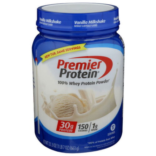Premier Protein Powder Vanla - 23.3 Ounce
