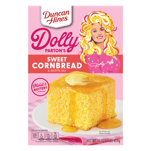Duncan Hines Dolly Parton's Sweet Cornbread & Muffin Mix - 16 Ounce