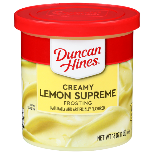 Duncan Hines Lemon Supreme Creamy Frosting - 16 Ounce