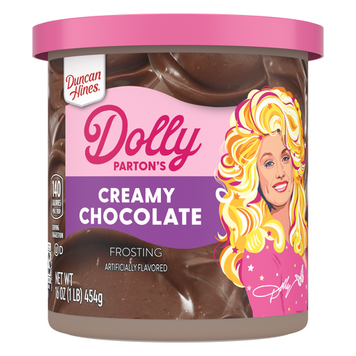 Duncan Hines Dolly Parton's Favorite Chocolate Buttercream Flavored Cake Frosting - 16 Ounce